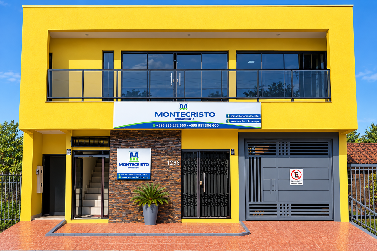 Fachada Agencia Central Montecristo